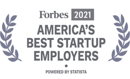 Forbes 2021 Americs's Best Startup Employers