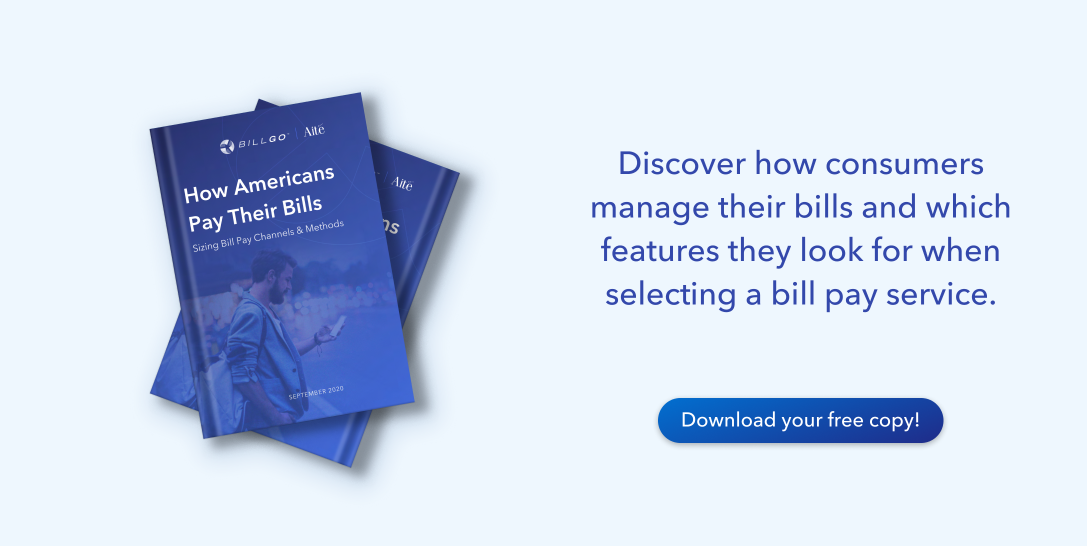 Discover how consumers manage their bills and which features they look for when selecting a bill pay service.