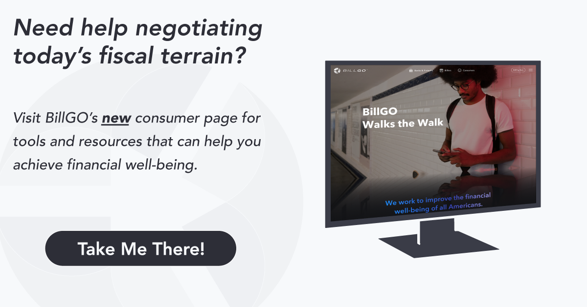 BillGO's consumer page